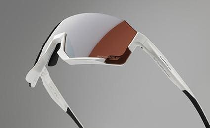 Gafas De Sol De Ciclismo Shimano Arlt2 Aerolite Blanco - Imagen 2