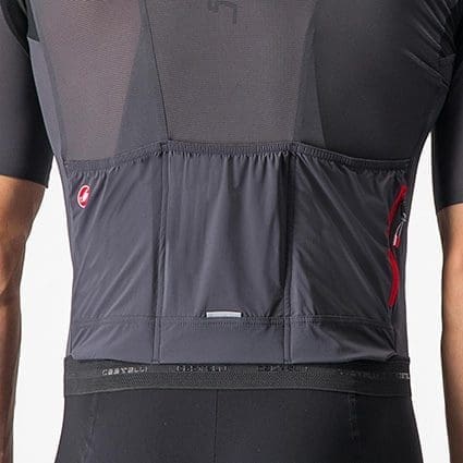 Maillot Castelli Superleggera 3 Gris Oscuro - Imagen 3