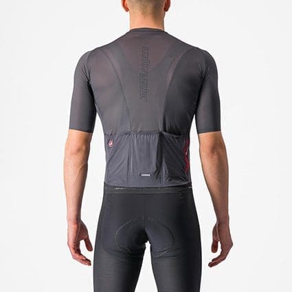 Maillot Castelli Superleggera 3 Gris Oscuro - Imagen 2