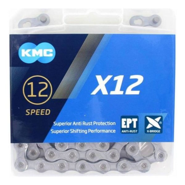cadena-kmc-x12-plata-12v-126-eslabones-bicimax