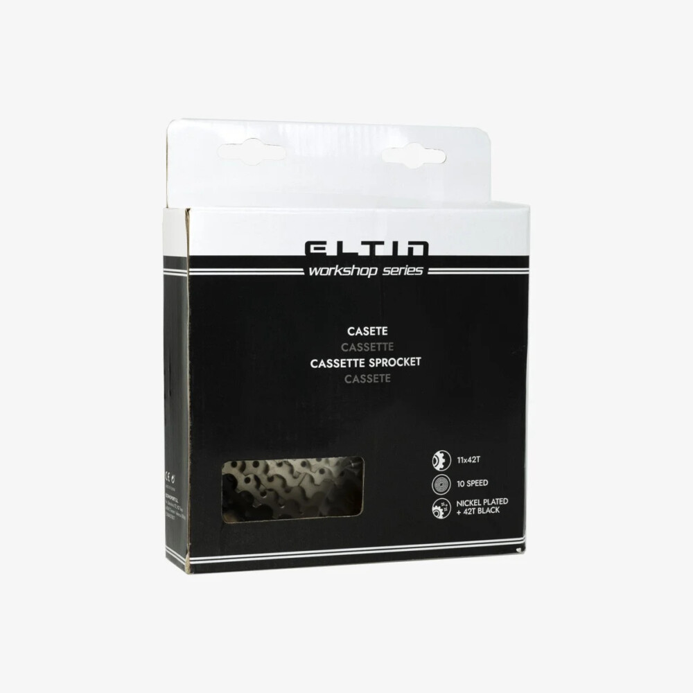 Cassette Eltin 11/42 10V Shimano - Imagen 2