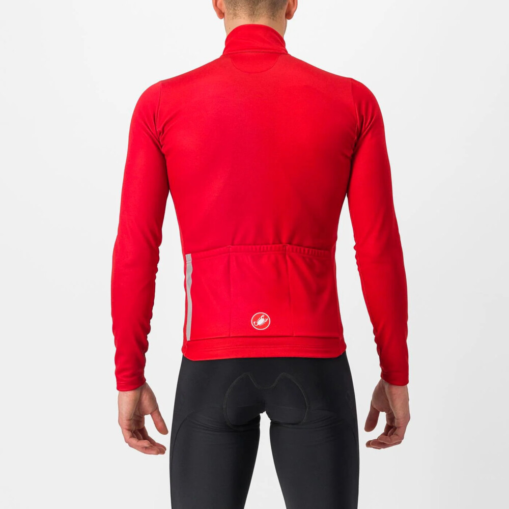 Castelli Maillot Entrata Thermal Rojo Jersey - Imagen 2