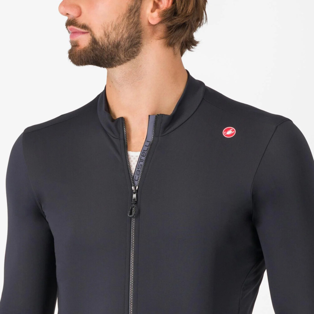 Maillot Castelli Espresso Thermal Negro - Imagen 4
