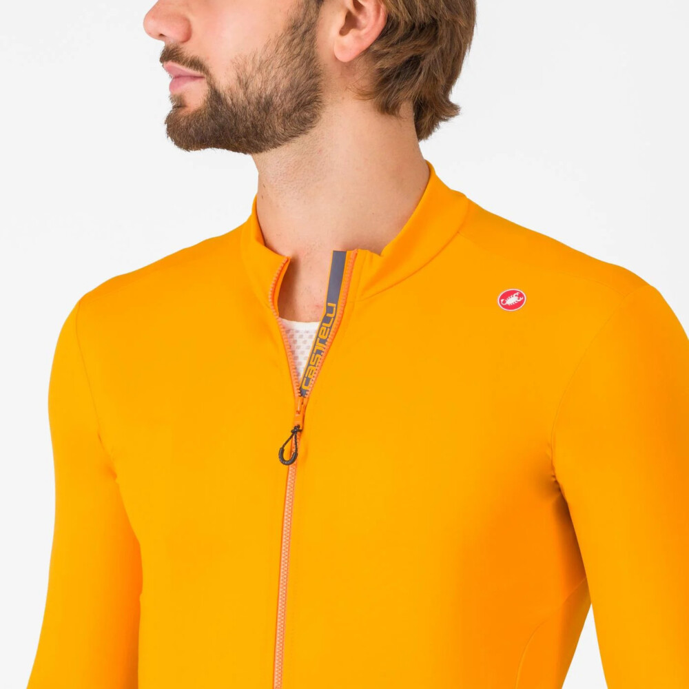 Maillot Castelli Espresso Thermal Naranja - Imagen 3