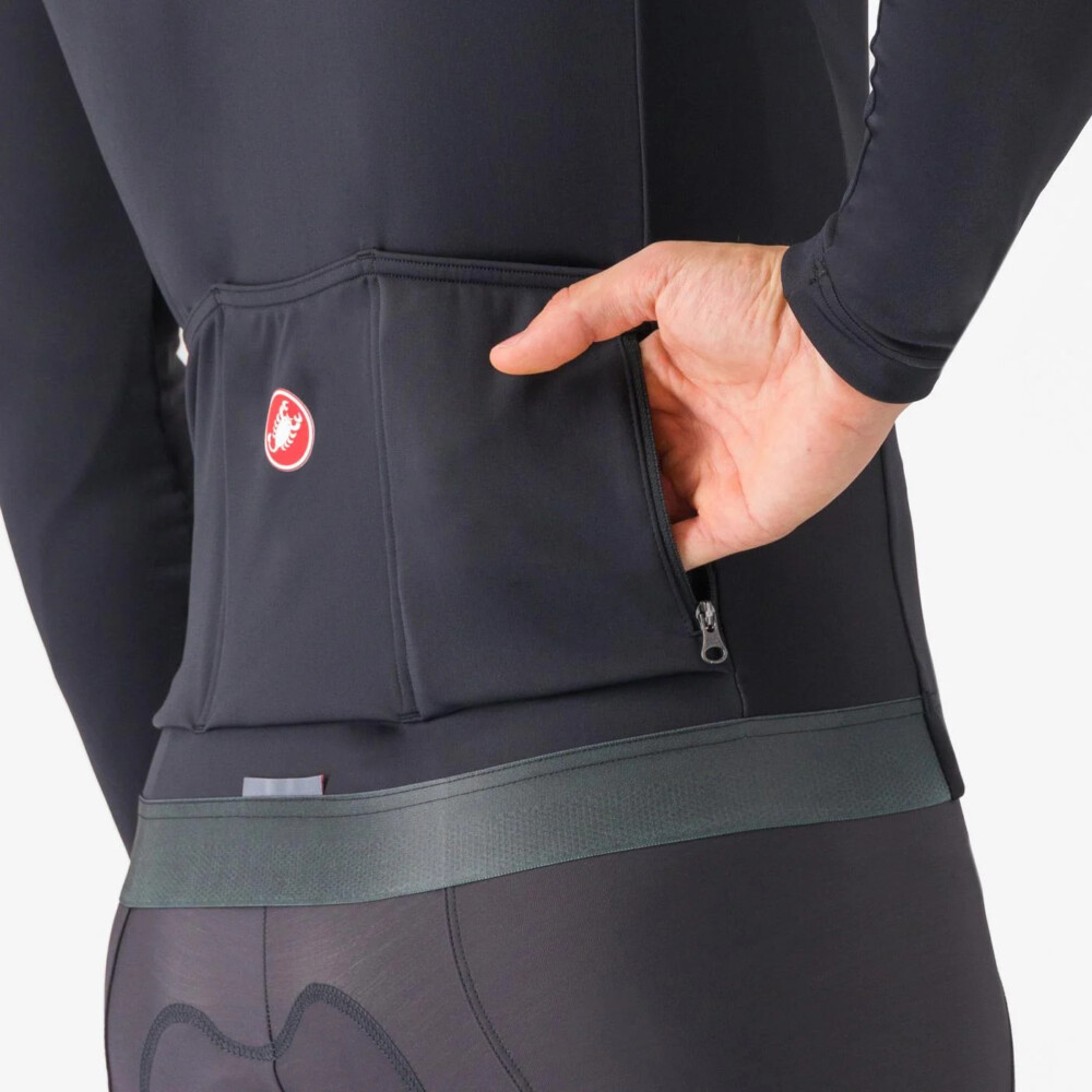 Maillot Castelli Espresso Thermal Negro - Imagen 6