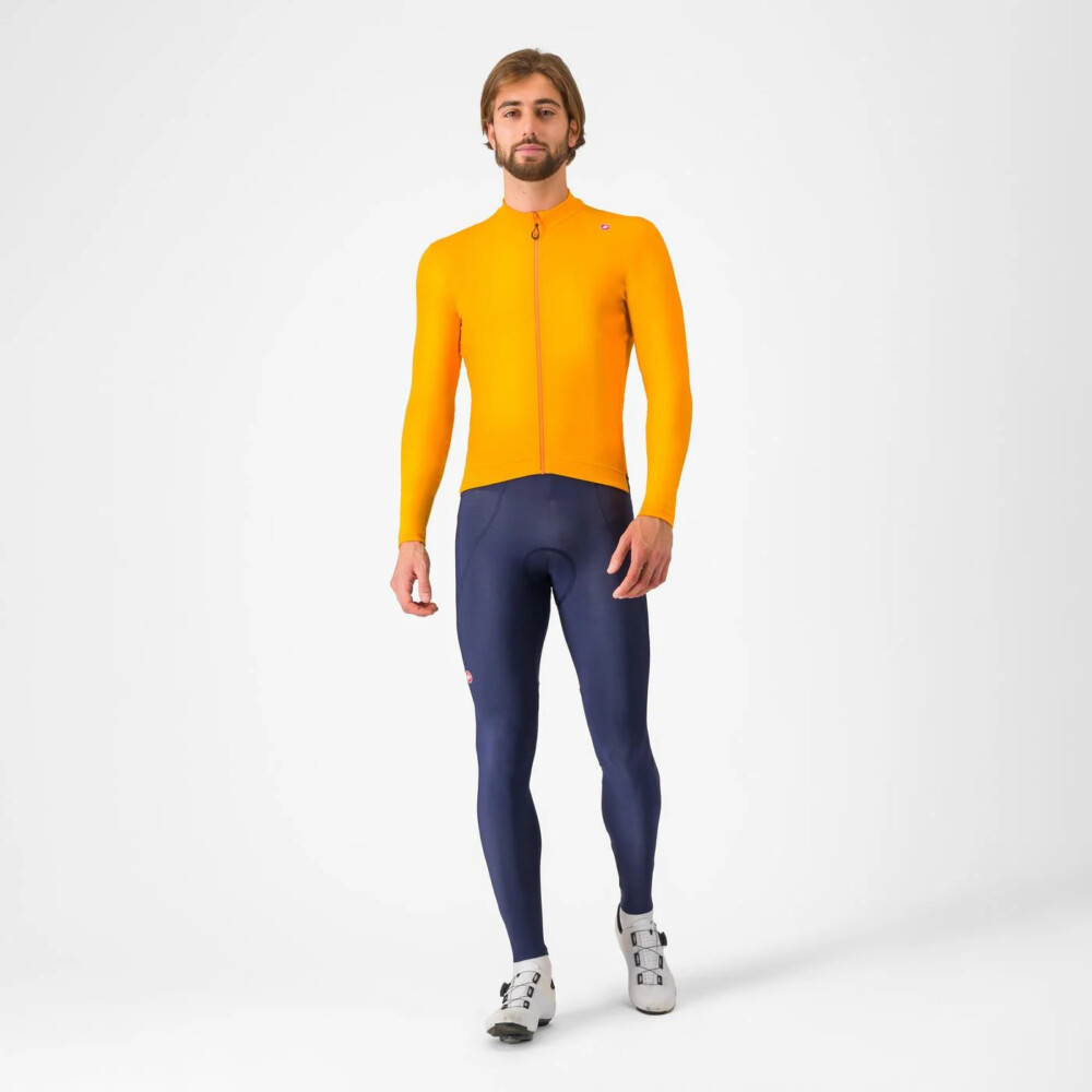 Maillot Castelli Espresso Thermal Naranja - Imagen 2