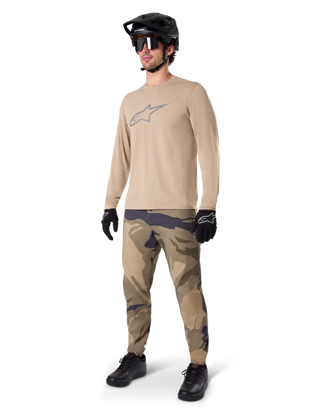 Alpinestars A-Dura Astar Marron LS Jersey - Imagen 5