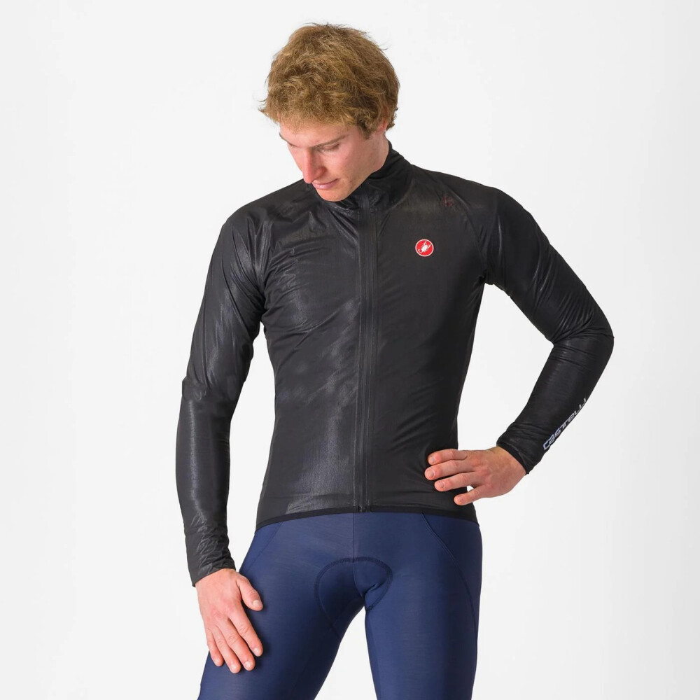Castelli Chubasquero/Paravientos Squall Shell Negro Jacket - Imagen 2