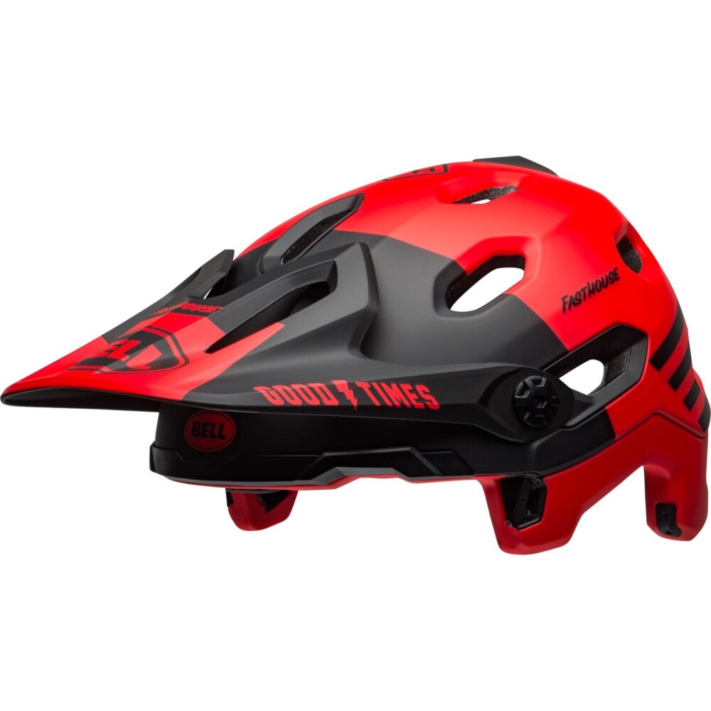 Casco Bell Super DH Spherical Rojo Fasthouse - Imagen 11