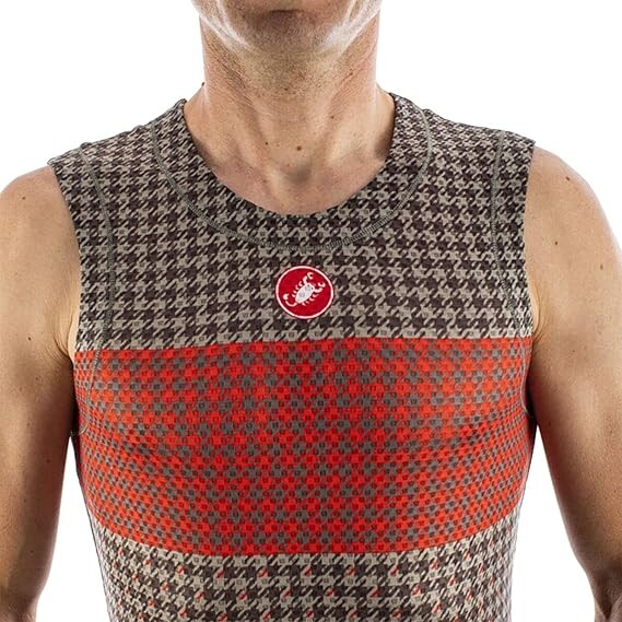 Camiseta Castelli Pro Mesh Sleeveless Verde - Imagen 4