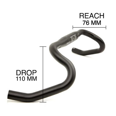 Manillar Ergotec Gravel Buegel 480mm/620mm - Imagen 3