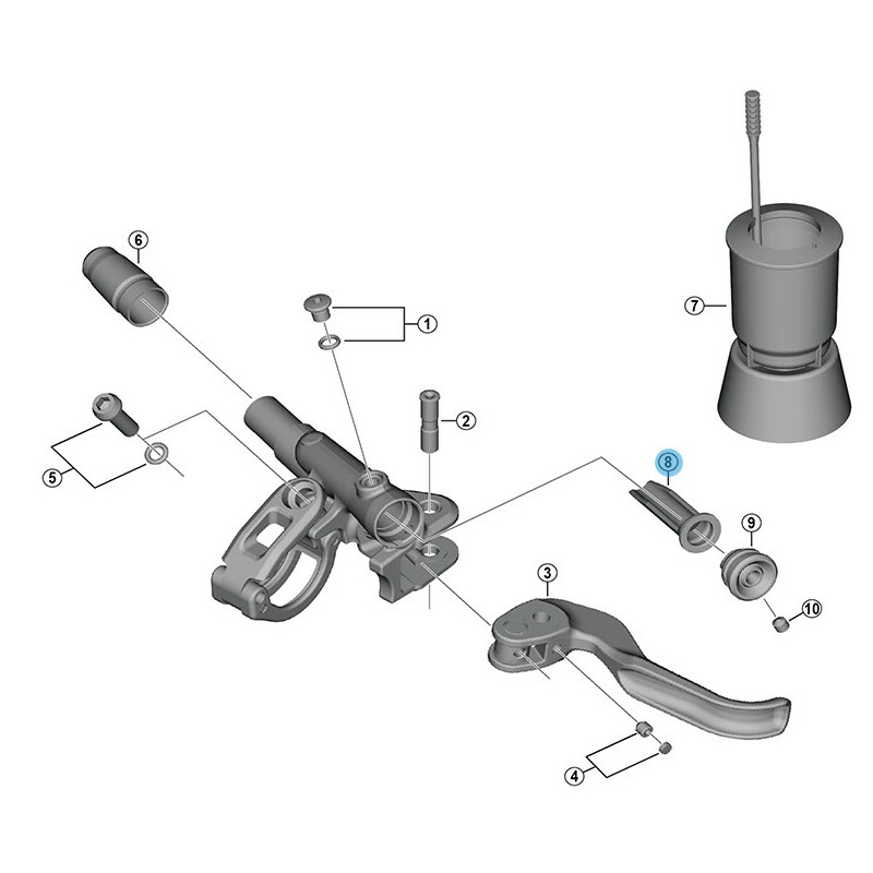 Diafragma Shimano BL-M9100 - Imagen 2