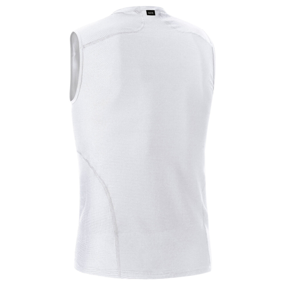 Camiseta Gore Sin Mangas Blanco Base Layer - Imagen 2