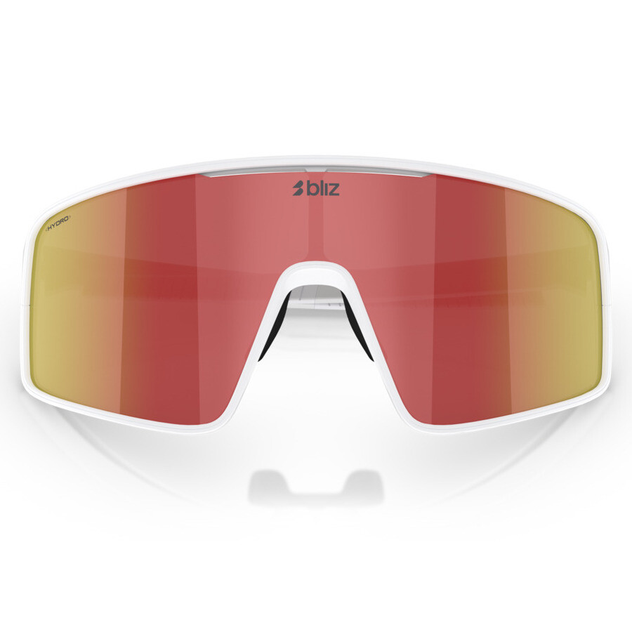 Gafas Bliz P001 Blanco/Mate/Espejo Rojo Marron - Imagen 4