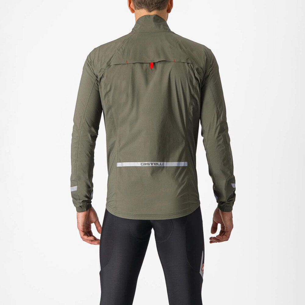 Chubasquero Castelli Emergency 2 Verde Rain Jacket - Imagen 6