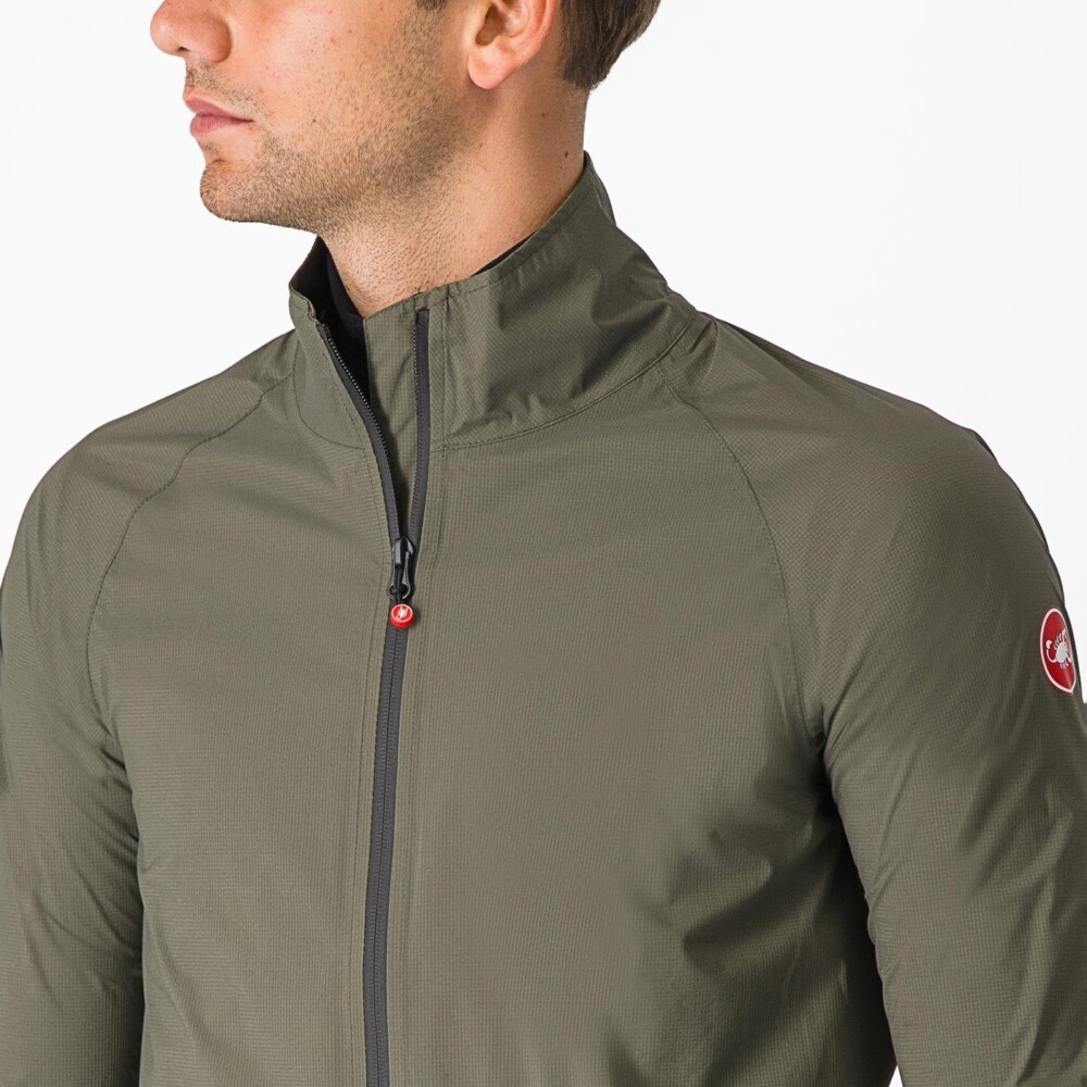 Chubasquero Castelli Emergency 2 Verde Rain Jacket - Imagen 9