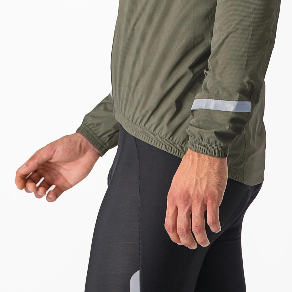 Chubasquero Castelli Emergency 2 Verde Rain Jacket - Imagen 10