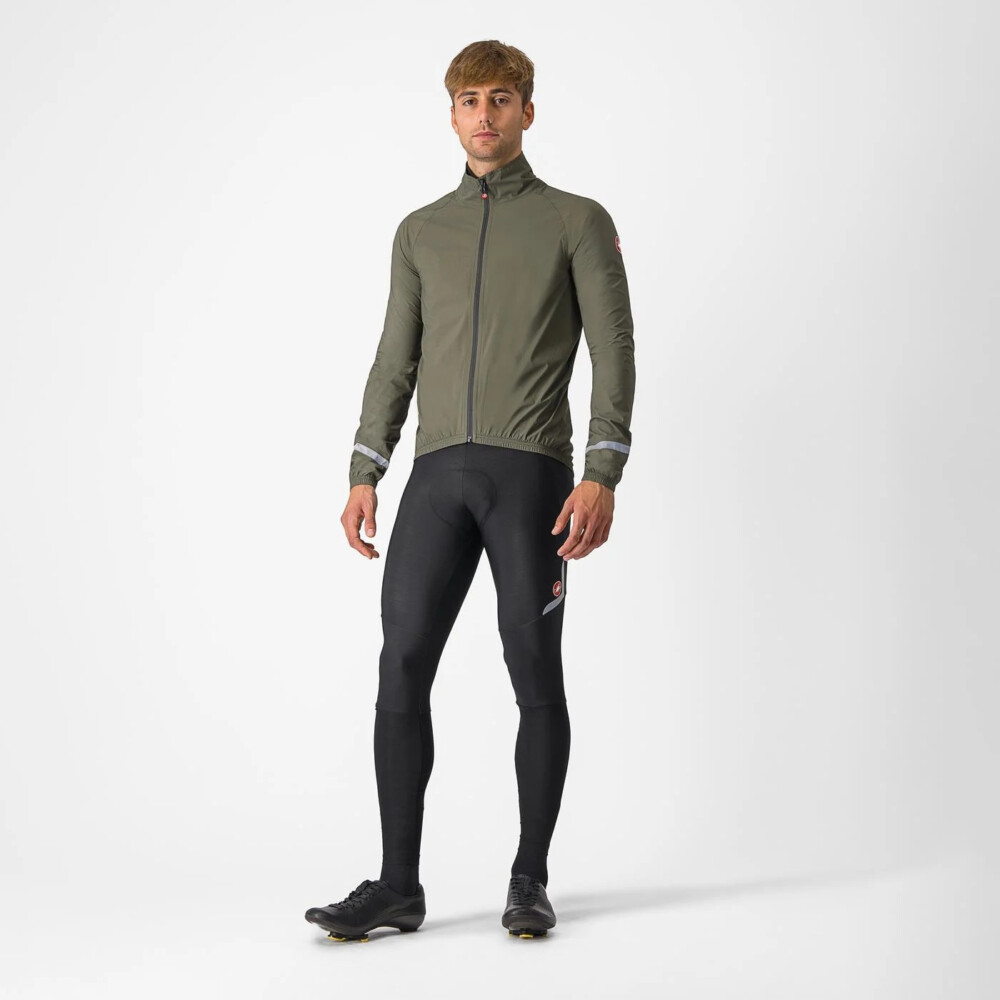 Chubasquero Castelli Emergency 2 Verde Rain Jacket - Imagen 4