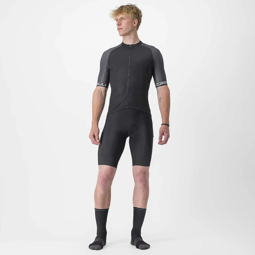 Maillot Castelli Entrata VI Negro - Imagen 2