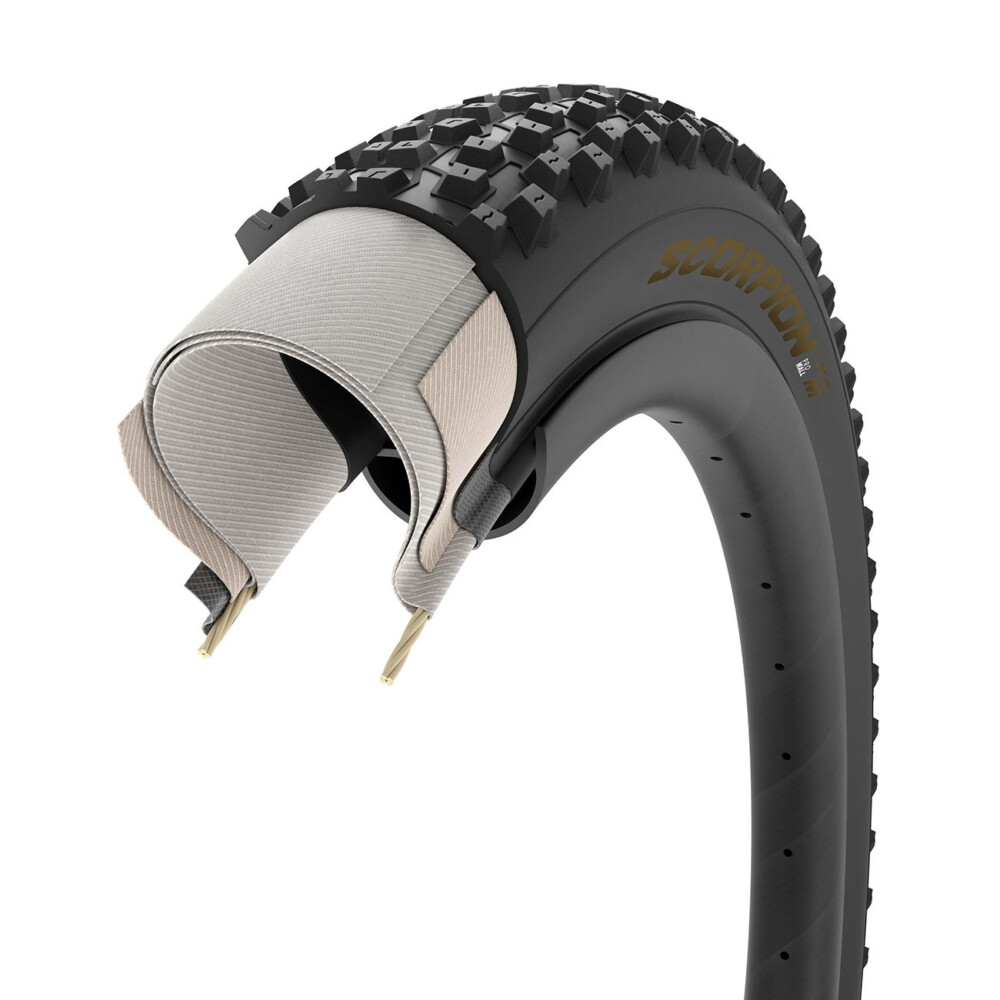 Cubierta Pirelli Scorpion XC M 29x2.4 Gold Color Edition - Imagen 5