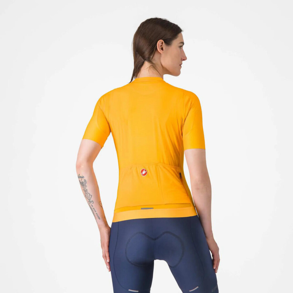 Maillot Castelli Espresso W Naranja - Imagen 2