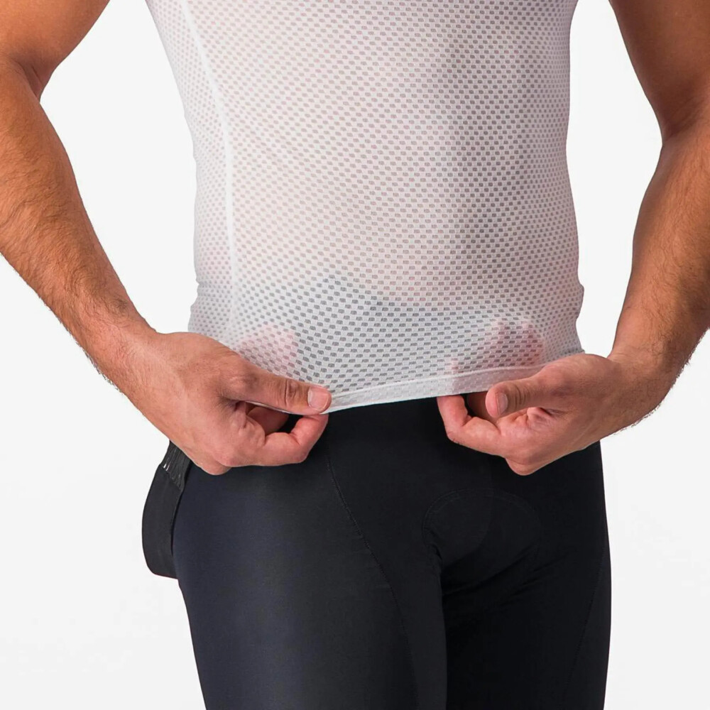 Camiseta Interior Castelli Pro Mesh 2.0 Blanco - Imagen 7